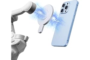 Aerbeis DJI Magnetic Phone Holder Clamp - for DJI Osmo Mobile 6 5 4 SE Magsafe Adapter Magnets Clip Mount DJI OM Gimbal Accessories