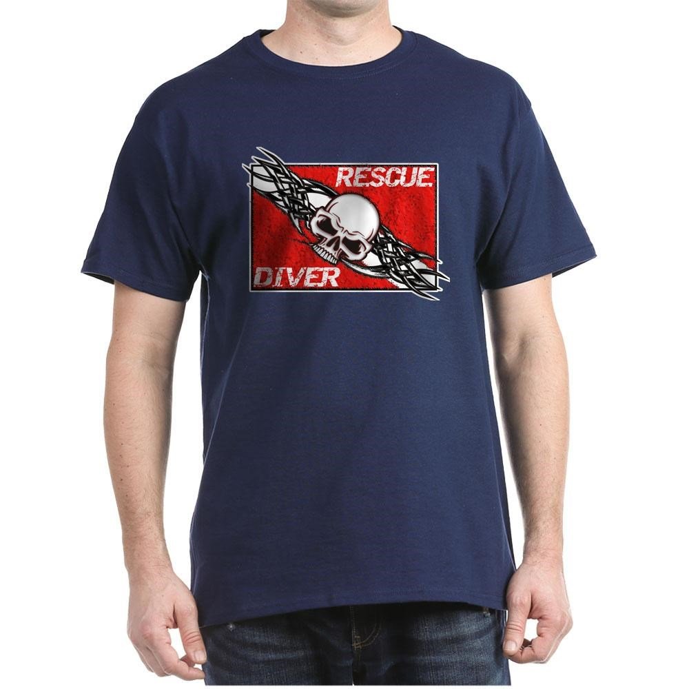 Rescue Diver Classic T Shirt 4390 Jznovelty