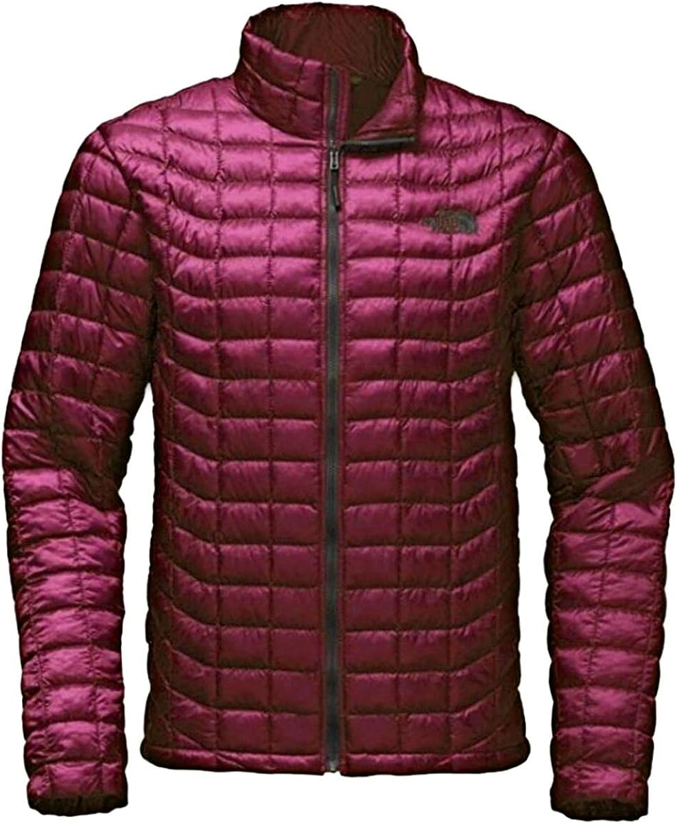 deep garnet red north face hoodie