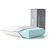 WEEKENDER Cooling Gel Memory Foam Pillow, Ventilated, Standard Size | Gel-infused foam with ventilation holes, Medium-firm contouring support, Machine washable zippered cover, 3 yr warranty