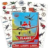 Disney Planes Temporary Tattoos Party Favor Set (50 Temporary Tattoos)