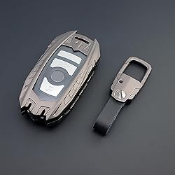 SLAKNOK for BMW Key Fob Cover with Keychain,Stylish