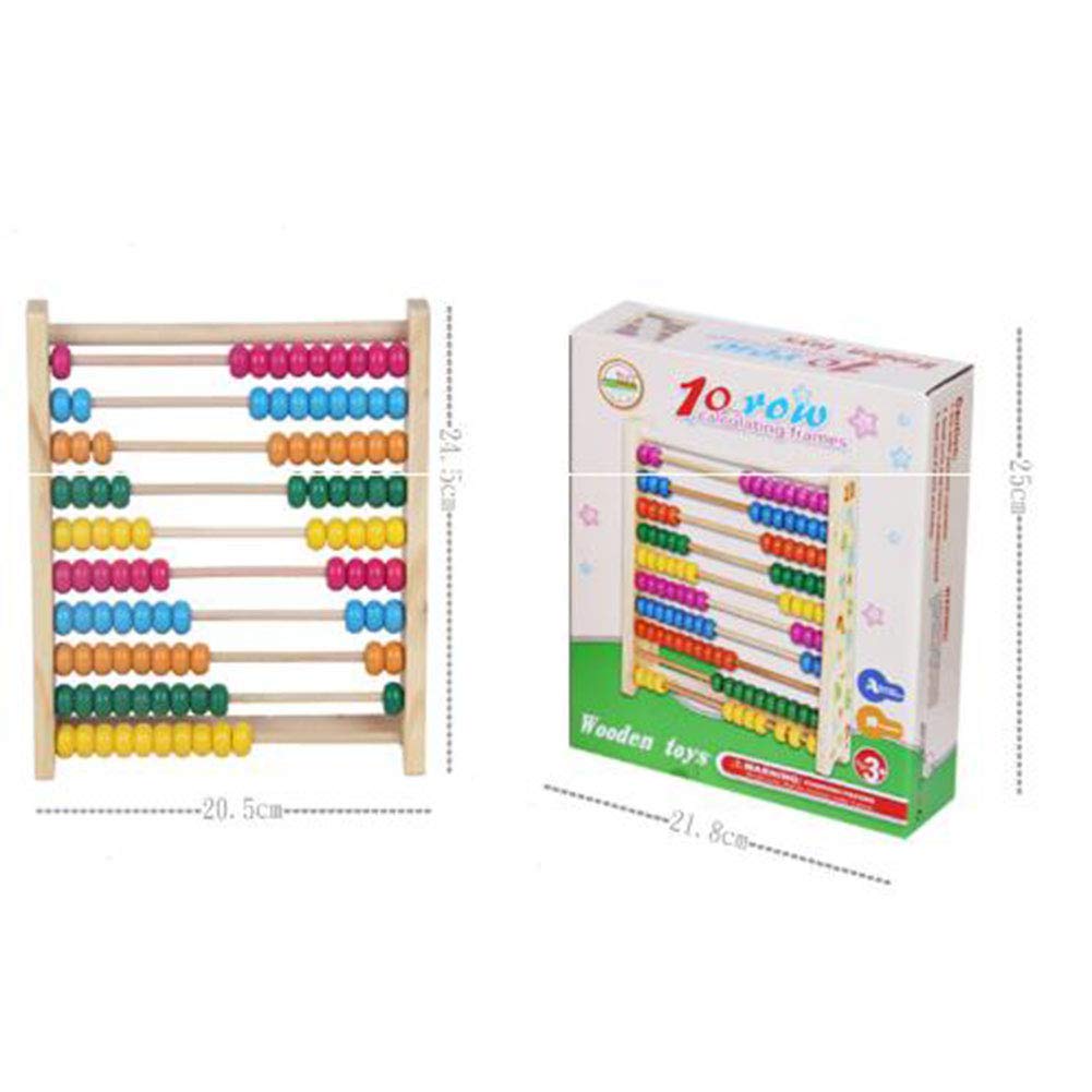 Anniversaire Cadeau Jeux De Bois Premier Age Fruits Mathematiques Jeux Educatifs Pour Enfants 3 Ans Boulier Boules Arc En Ciel Abachi Qiyun Cadeau De Noel Bouliers Jouets D Eveil Et 1er Age