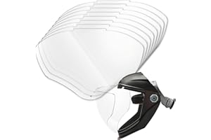 8 Pcs Face Shield Replacement Lens for S8555 Fit Honeywell/Uvex S8500 S8510 ﻿ (8PCS)