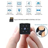 Mini Spy Hidden Camera, Sooreally Wireless Cop