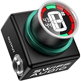 SWIFF AUDIO C20 Guitar Tuner Pedal, &plusmn;0.5 Cent Ultra-Precision, Mini LED Tuner pedal, <10ms Response, Silent Tuning &amp; True Bypass, Durable Aluminum Alloy, Adjustable A4 430-449Hz for Guitar &amp; Bass