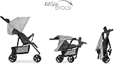 hauck Citi Neo 3 Grey 3-Wheel Pushchair with Raincover 7.5 kg Folding view 2