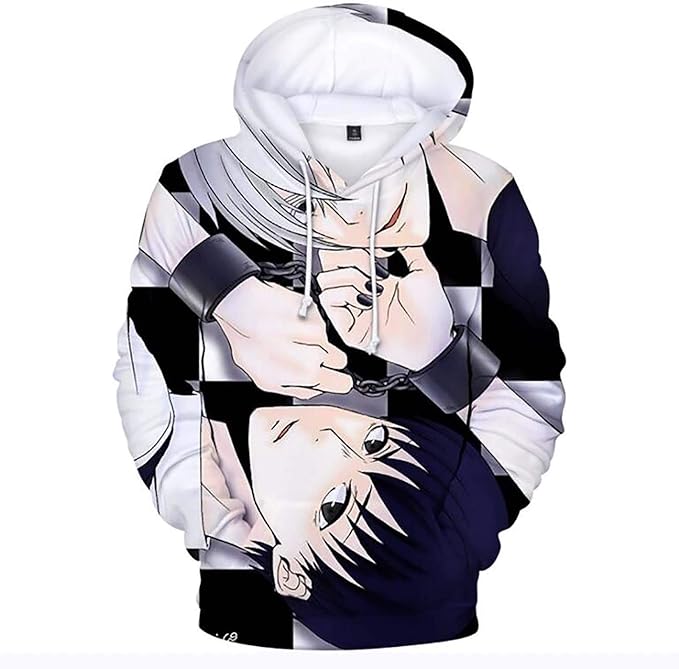 Unisex Tokyo Ghoul 3D Printing Hoodie Kaneki Ken Long Sleeve Hooded Sweater: Amazon.co.uk: Clothing