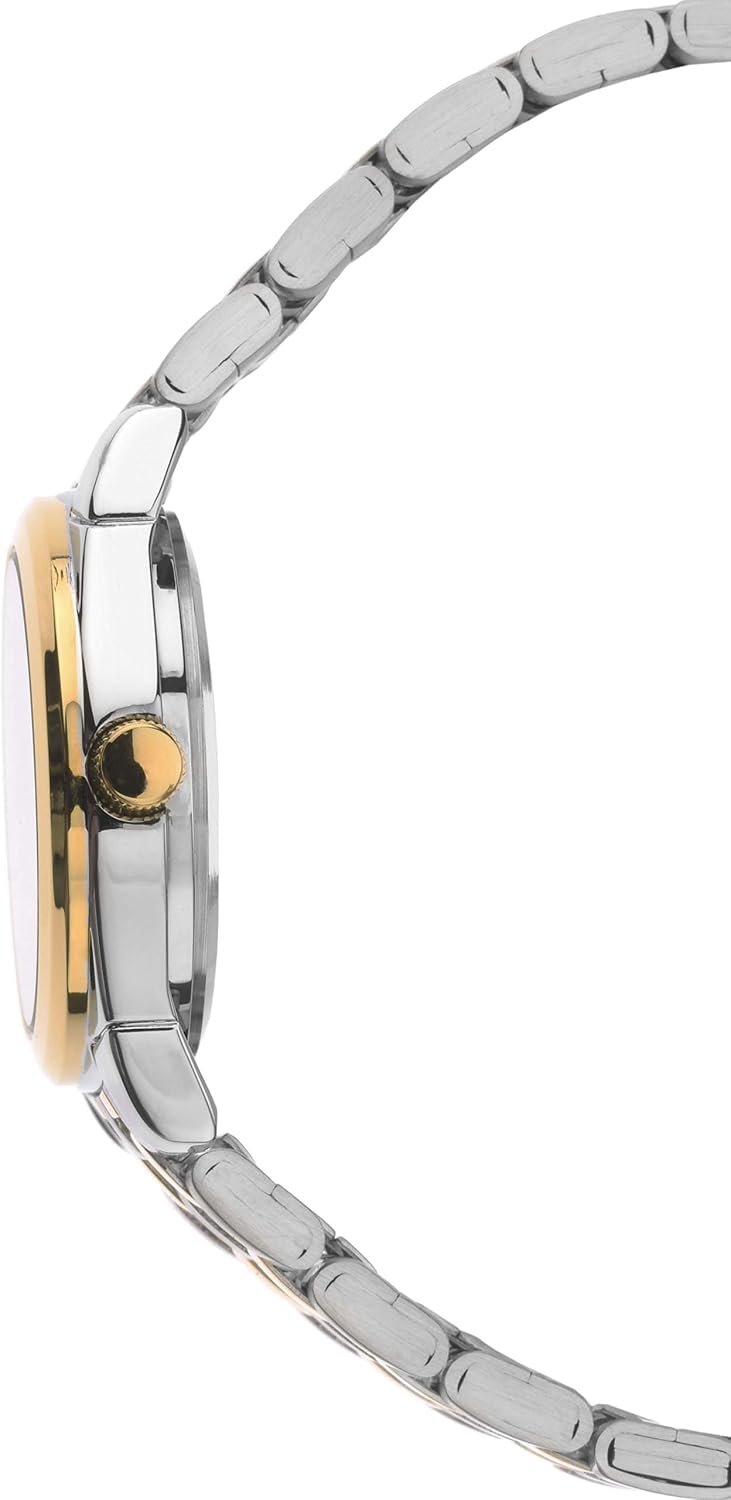 Sekonda Womens Analogue Classic Quartz Watch with Stainless Steel Strap 2462.27, Gold - Image 3