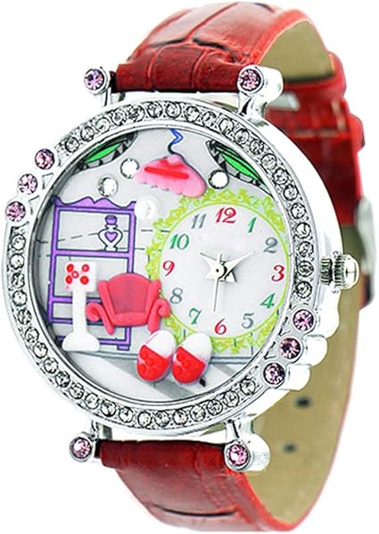 Pendant Reloj de Pulsera para Mujer, de Piel sintética, Color ...