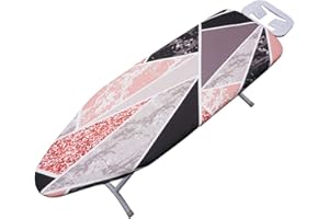 YANGSHINE Ironing Board Cover, Thick Padding Heat Reflective Ironing Board Covers, Fits Large & Extra Large Size Iron Boards, 52 x 20 Inches