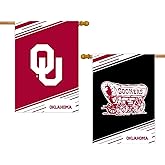 University of Oklahoma NCAA Licensed Double-Sided House Flag 28" x 40" Briarwood Lane