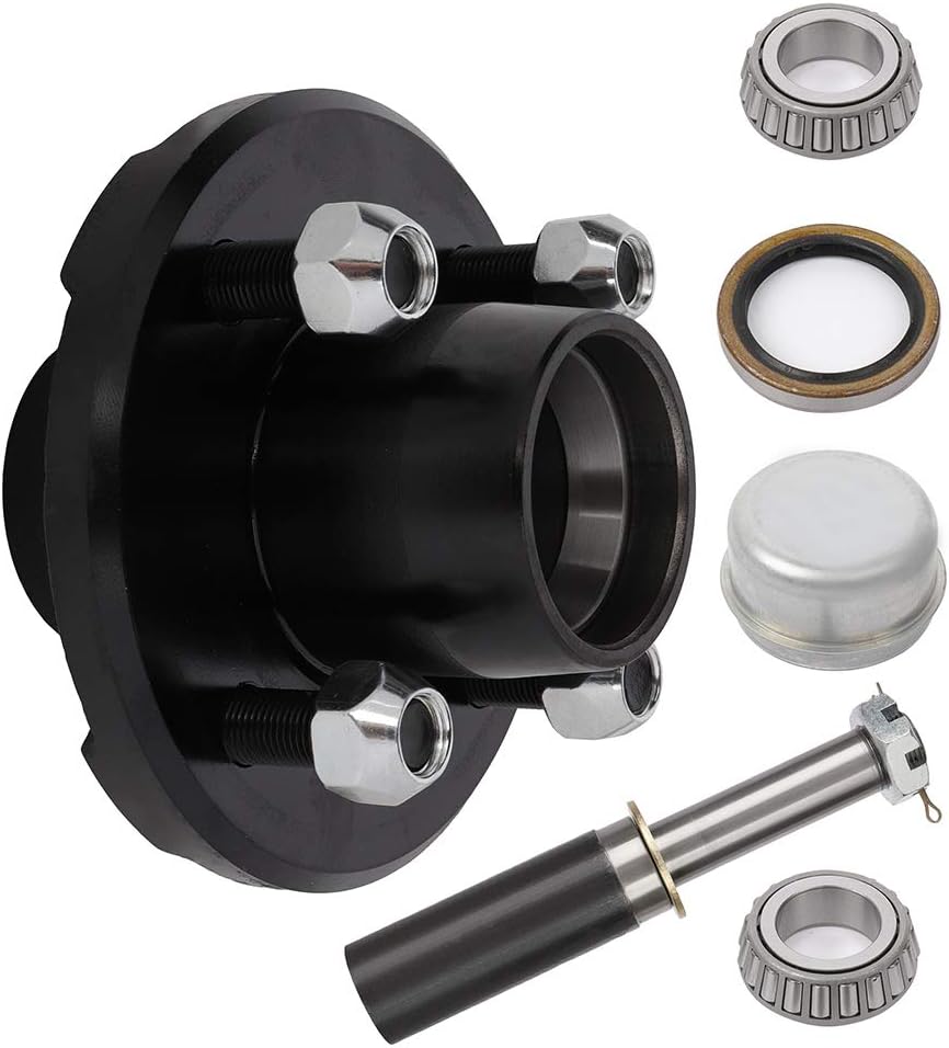 ANPART Trailer Hub Kit for 2000 lbs axle Trailer Axle Hub