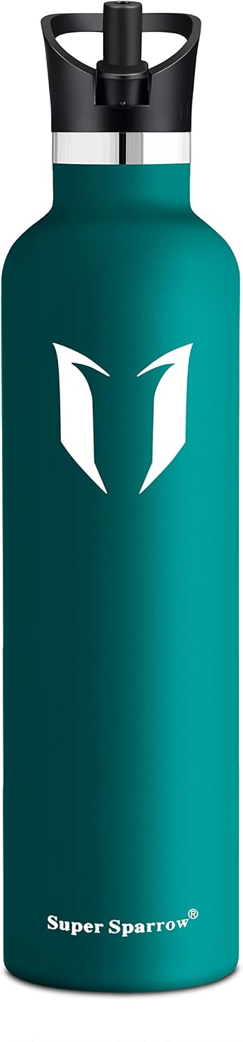 Super Sparrow Water Bottle Stainless Steel, 1000ml, Insulated Metal Water Bottles, Standard Mouth Flask, BPA Free - Image 3