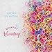 YGDZ 4000pcs Elastic Hair Bands, Clear Hair Elastics Small Mini Girls Rubber Bands Baby Kids Toddlers Hair Ties(2000pcs Clear + 2000pcs Colorful)
