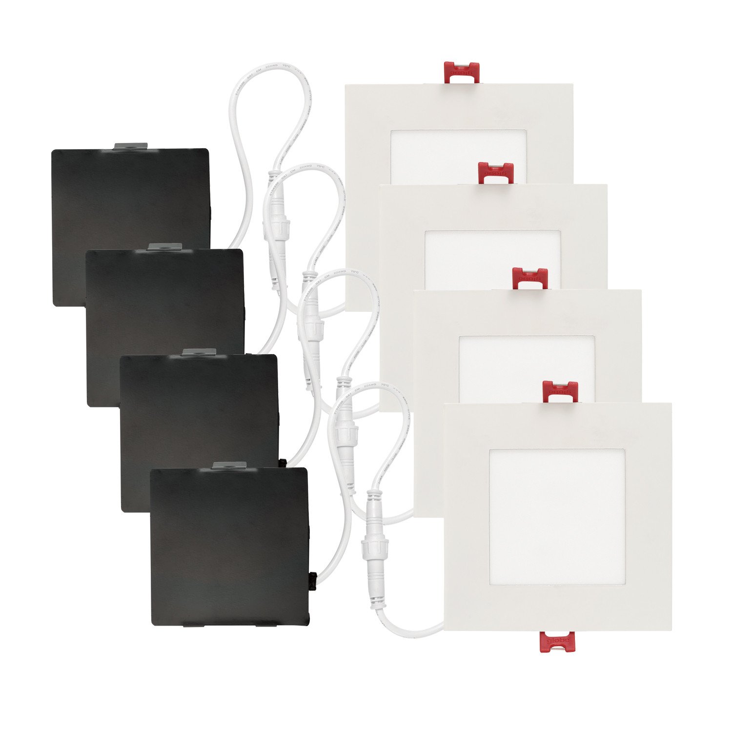 Best Square Recessed Lighting 8 Inch 3000K