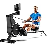 MERACH Rowing Machine with App, 16 Levels of Magnetic Resistance ...