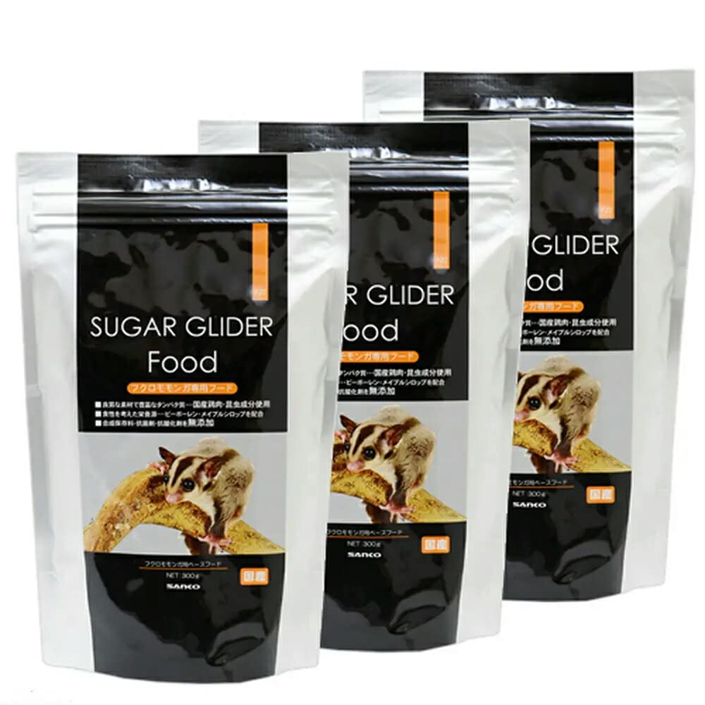 三晃商会 フクロモモンガフード ３００ｇ ３袋セット商品画像