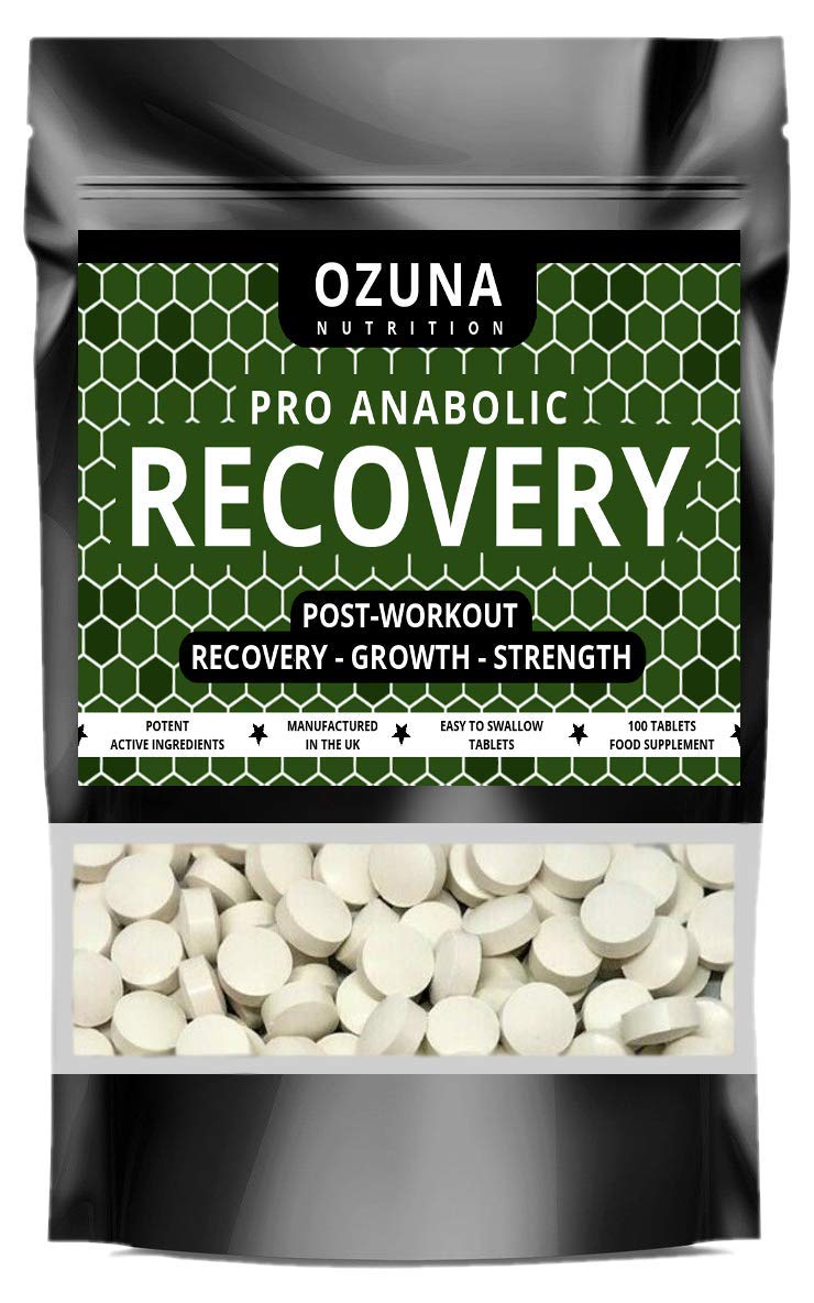 Anabolic Muscle Growth, Repair and Recovery Pills | 100 Tablets