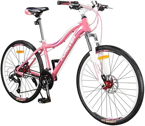 hot pink mountain bike