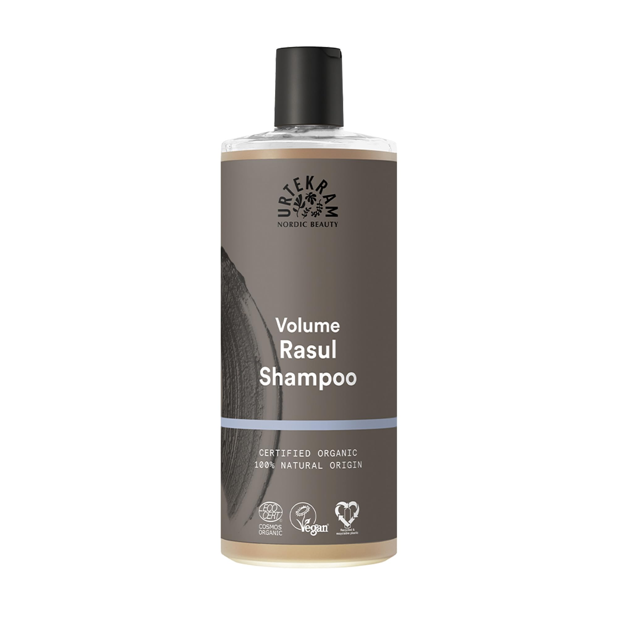 Urtekram Shampoo - Volumne - Rasul - 500 ml, Vegan, Organic, Natural Origin