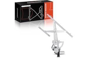 A-Premium Power Window Regulator with Motor Compatible with Mitsubishi Lancer 2008-2017 Front Driver Side