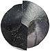 Drill America DWDRSD Series Qualtech High-Speed Steel Economy Reduced-Shank Drill Bit, Black Oxide Finish, 1/2
