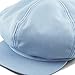 THE HAT DEPOT 100% Cotton Plain Blank 6 Panel Newsboy Gatsby Apple Cabbie Cap Hat Made In USA (Sky)