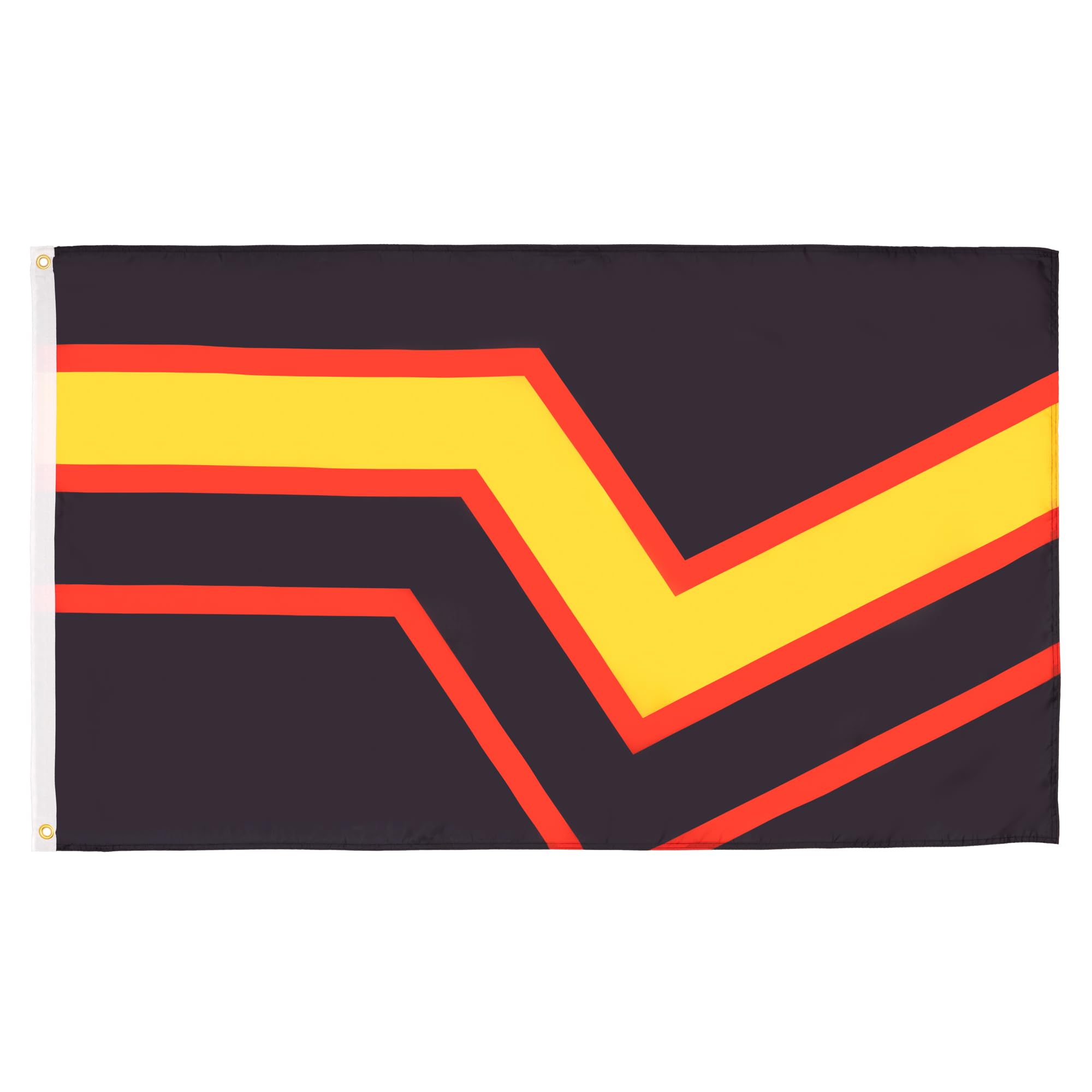 AZ FLAG - Rubber Pride Flag - 3x5 Ft - 100D Polyester Latex Pride Banner with Two Metal Grommets - Fade Resistant - Vivid Colors - 3' x 5' Feet - 150x90 Cm