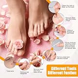 LOPHE Ingrown Toenail Tool Kit 8 Pcs Stainless Steel Pedicure Set view 6
