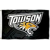 Towson Tigers Black Flag