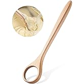 FoldTier 12 Inch Wooden Danish Dough Whisk Sourdough Whisk Dough Mixer Bread Whisking Tool for Mixing Sourdough Bread Baking Supplies for Pastries, Egg, Pizza(1 Pcs)