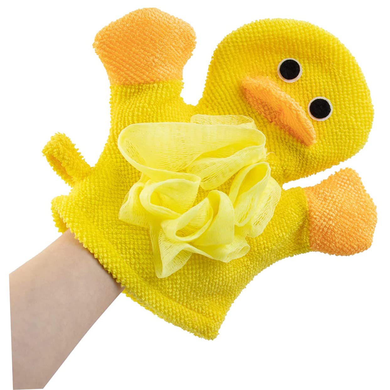 Healvian 8pcs Cartoon Boy Girl Bath Gloves Exfoliating Scrubbing Mitts for Gentle Skin Cleaning Fun Animal Designs for Boys and Girls for Bath