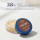 Blue Nectar Shubhr Chocolate Vanilla Lip Balm Gloss Ghee Dry Chapped Lips view 2