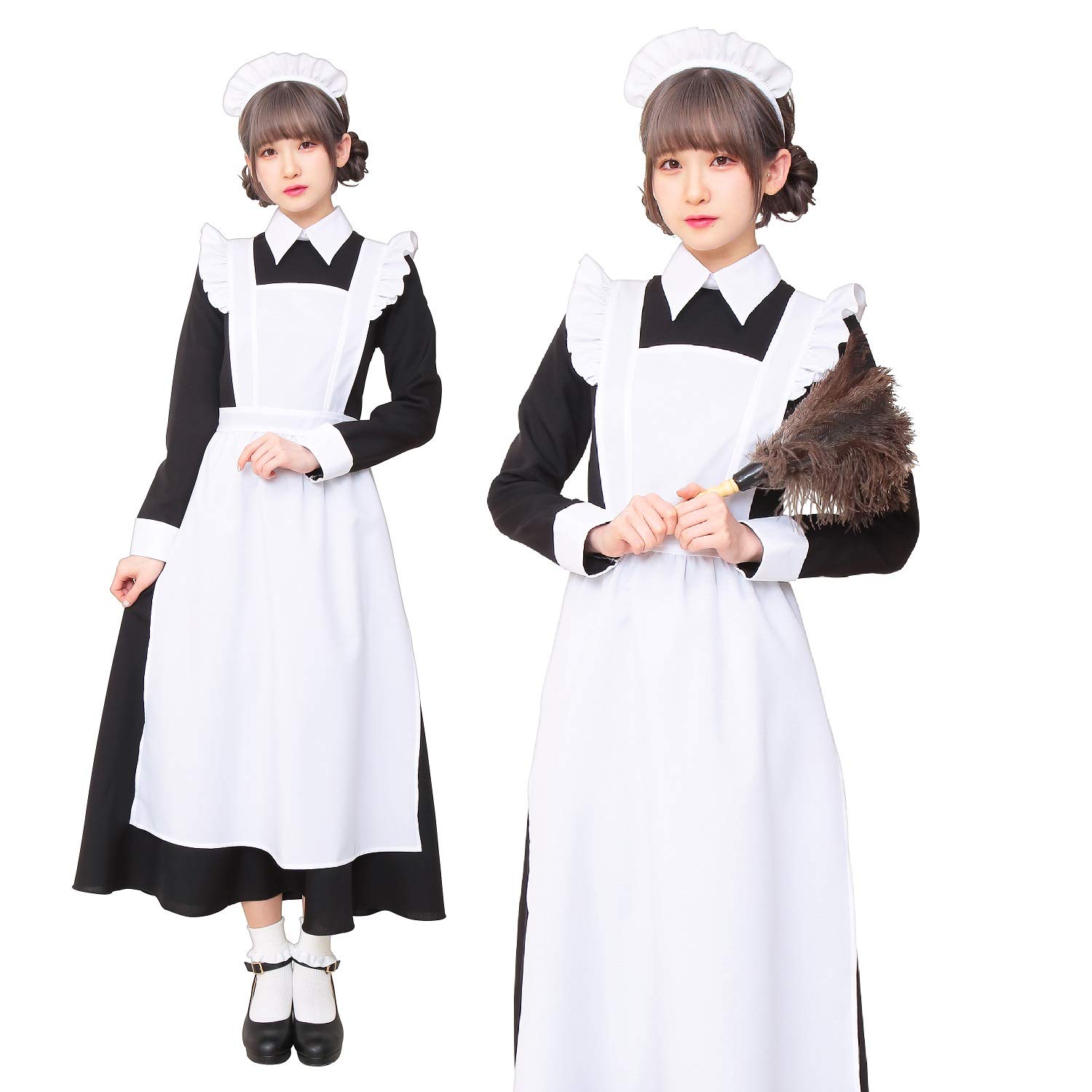 Mua Retro Long Maid Outfit Cosplay Women S Tokimeki Graffiti Tren Amazon Nhật Chinh Hang Fado
