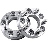 EZAccessory 2 Billet Wheel Adapters 5x4.25 (5x108) to 5x120 Fits T-Bird Taurus &amp; Mount 5x120 Bolt Pattern Wheels | 1" Thick