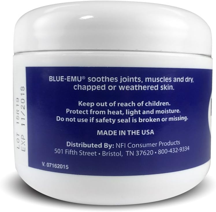 Blue-Emu Super Strength Emu Oil, 4 Oz: Health & Personal Care