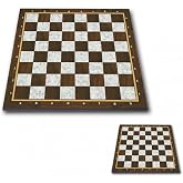 Chess and games shop Muba Professional Tournament Chess Board No. 4P Pearl - 1.75 inch 45 mm Field
