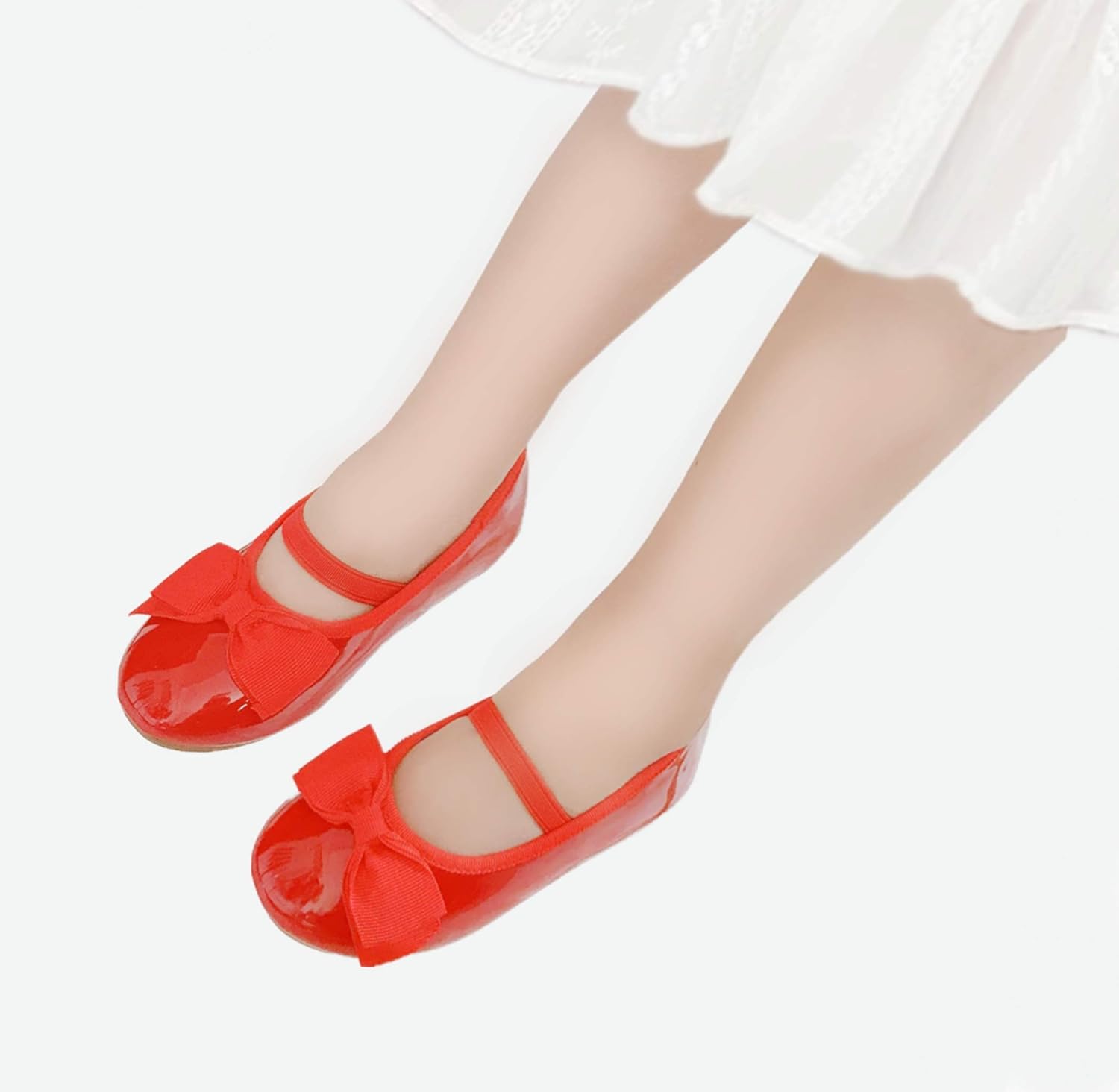  | THEE BRON Girl's Toddler/Little Kid Ballet Mary Jane Flat Dress Shoes | Ballet