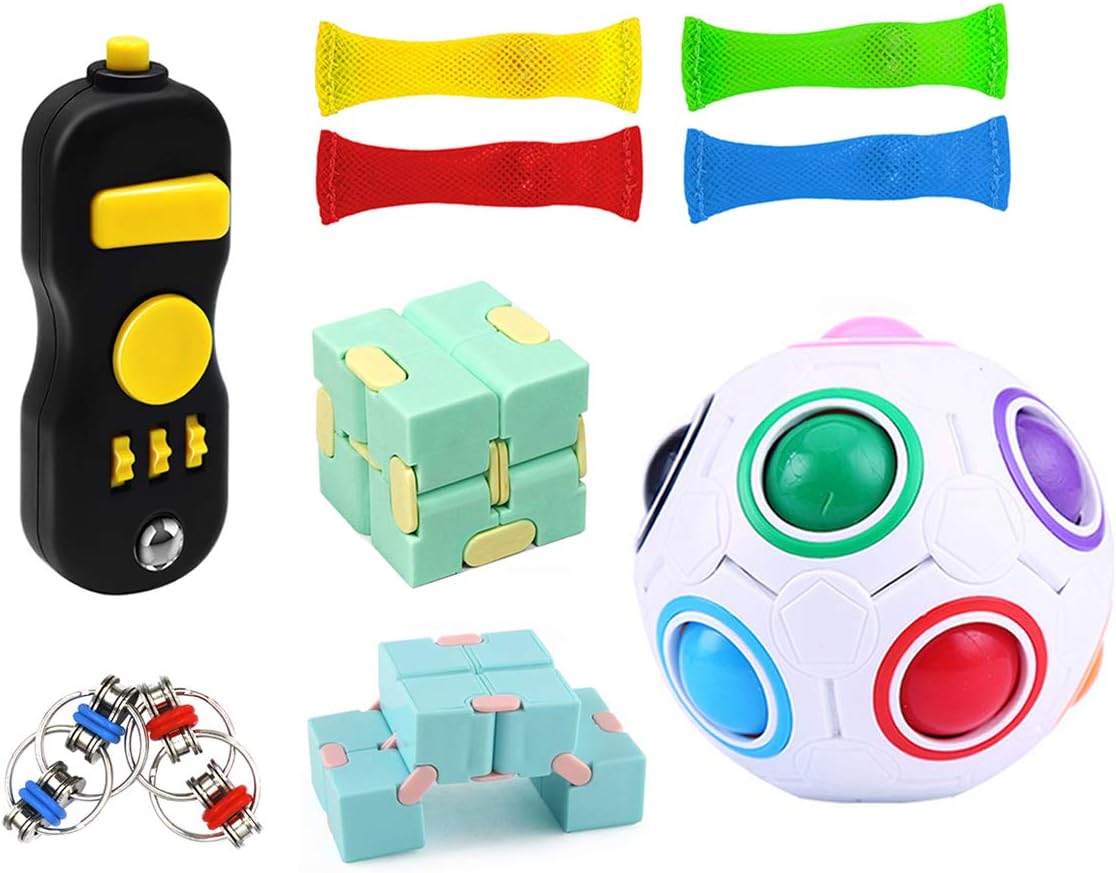 10 Pack Sensory Fidget Toys Set Stress 
