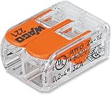 WAGO 221-412 2-Way Connecting Terminal Orange 221-412 Pack 1-100 view 2