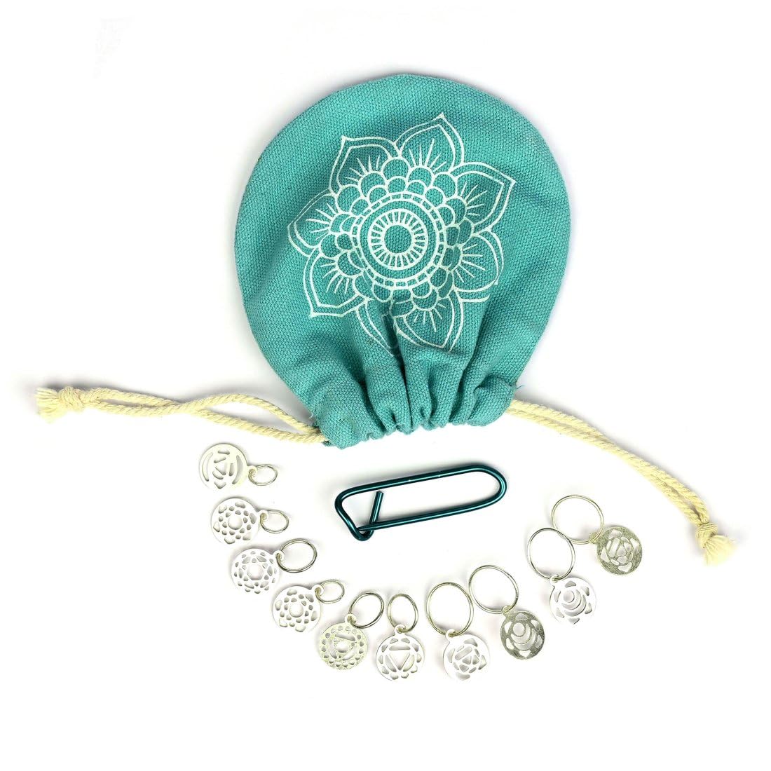 KnitPro - KnitPro Chakra Point Markers - 10 Pieces, Blue