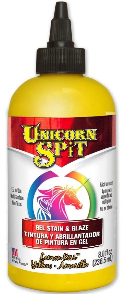 Unicorn Spit Gel Stain & Glaze, Lemon Kiss, 8