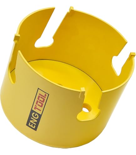 MaxTool 6-1/4″ TCT Hole Saw – 159mm Carbide Tipped, 2.25″ Deep Cut For Asphalt, Brick, Concrete, Tile & Wood