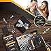 Magnetic Wristband Tool Gifts for Men with 15 Strong Magnets 2 Pack Magnetic Wrist Band Tool Holder for Holding Screws Nails Drill Bits Gadgets Gifts for Women Men Dad Husband Boyfriend DIY Handyman