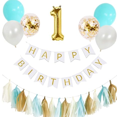 Amazon Co Jp Hanamei 誕生日 飾り付け 装飾 バースデー