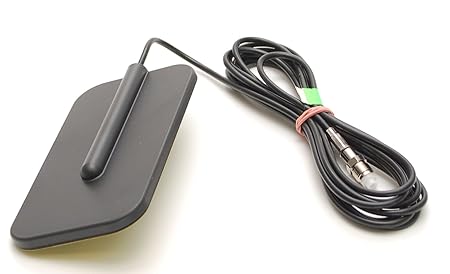 Multiband Klebe- Antenne für LTE, 3G, 4G, GSM, UMTS, Bluetooth, WLAN, Wifi für Glasbefestigung Kabellänge 250cm Steckertyp: F