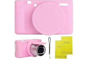 Camera Case for Sony ZV-1,ZV1 Camera Soft Case Cover Rubber Camera Sleeve with Removable Lens Cover,Anti-Scratch Slim Fit Sof