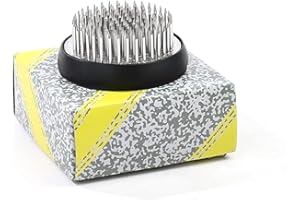 YAMROTS Flower Frog Stainless Steel Ikebana Kenzan Flower Frog Round (2" (50mm))