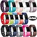 Wepro Bands Replacement for Fitbit Charge 2, Buckle, 15-Pack, Small